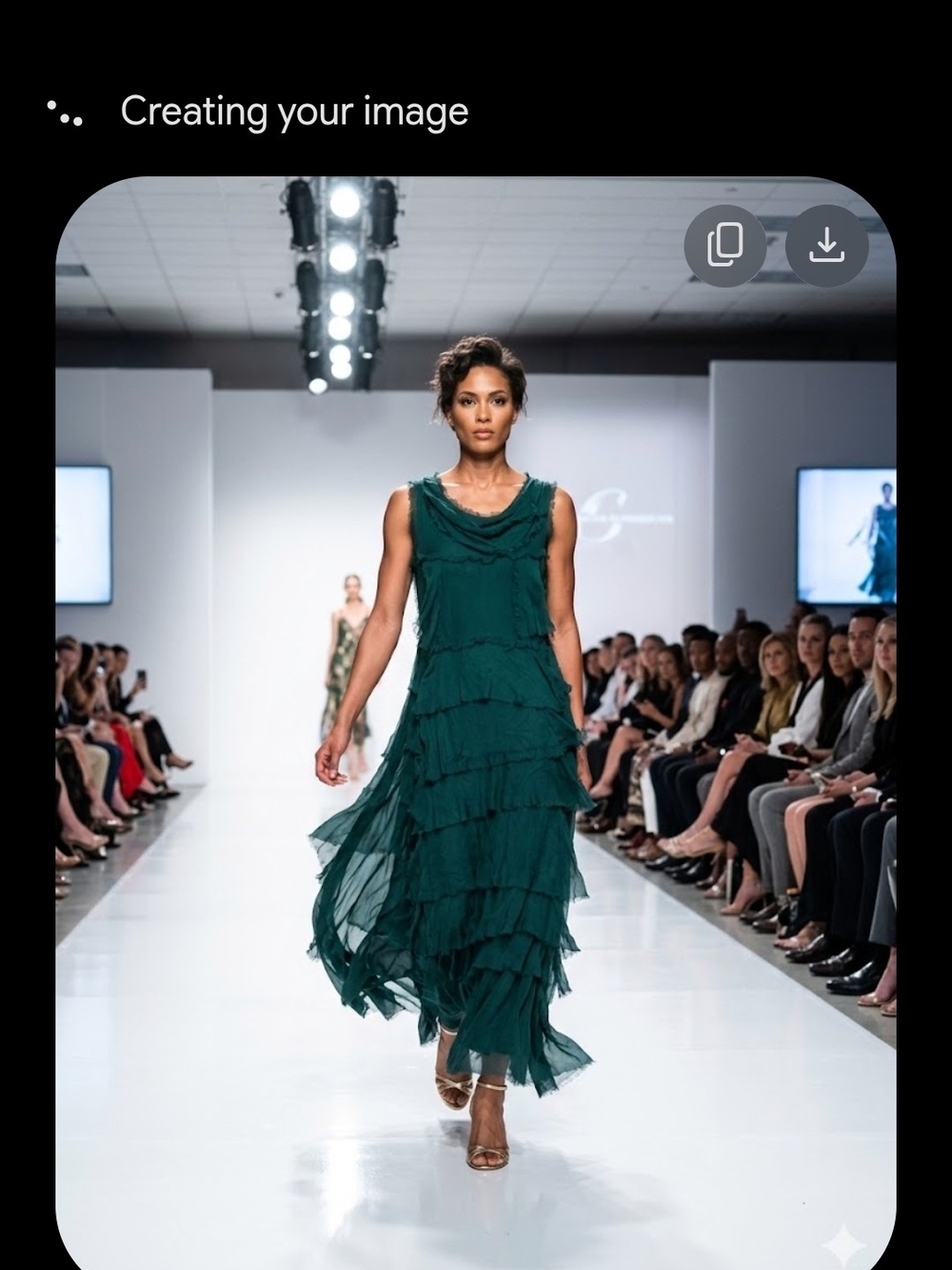 Dark Teal Tiered Sleeveless Maxi Dress - Women